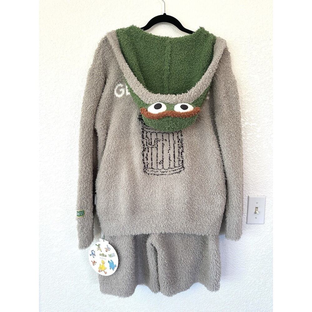 NWT Gelato Pique Sesame Street Fluffy Pajamas Set Oscar Limited Edition Size M